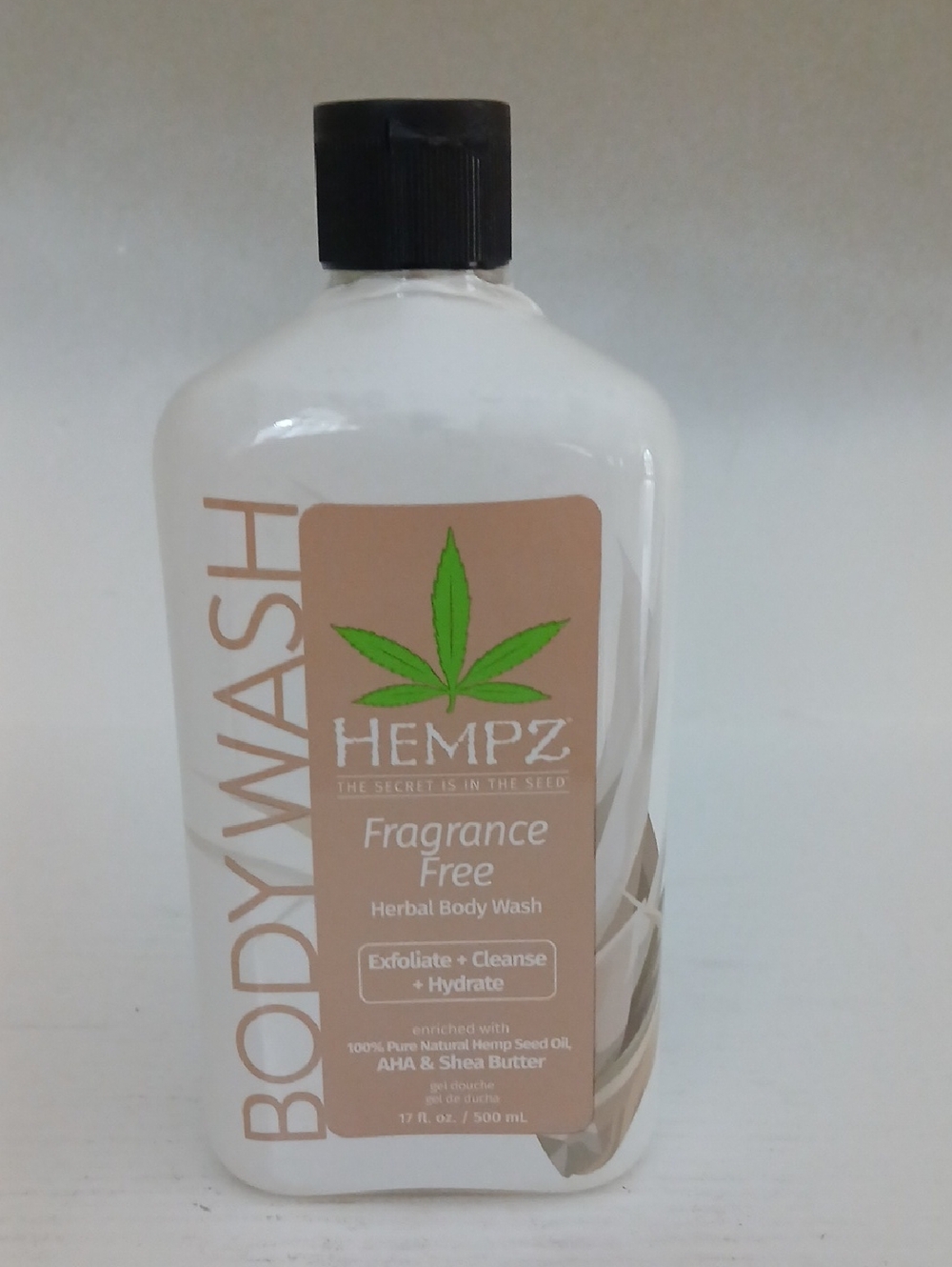 Hempz Fragrance Free Herbal Body Wash
